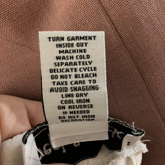 Mark Kay Vintage Skirt Suit Set Pink Grey Womens 6/8 Barbiecore Retro 70's 80's - Picture 4 of 16